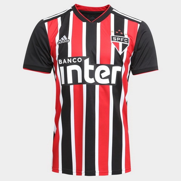 Camiseta São Paulo 2ª 2018/19 Rojo